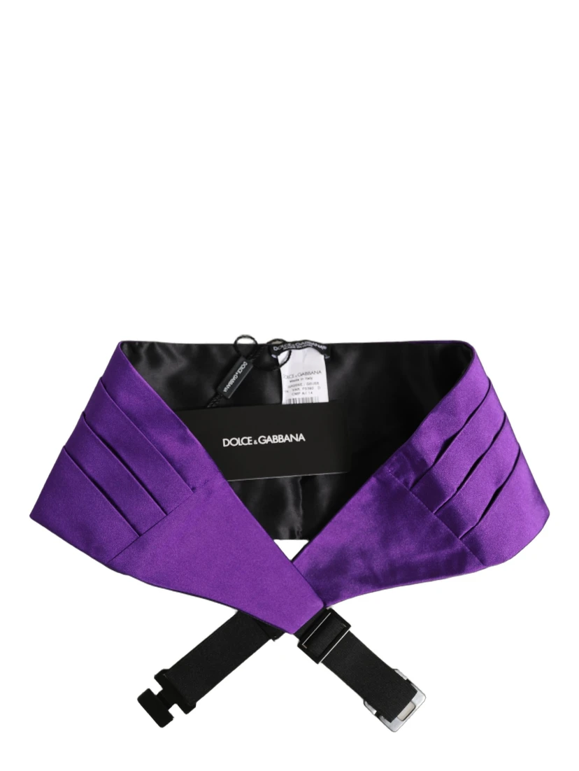 Violet Men 100% Silk Belt Waist Cummerbund