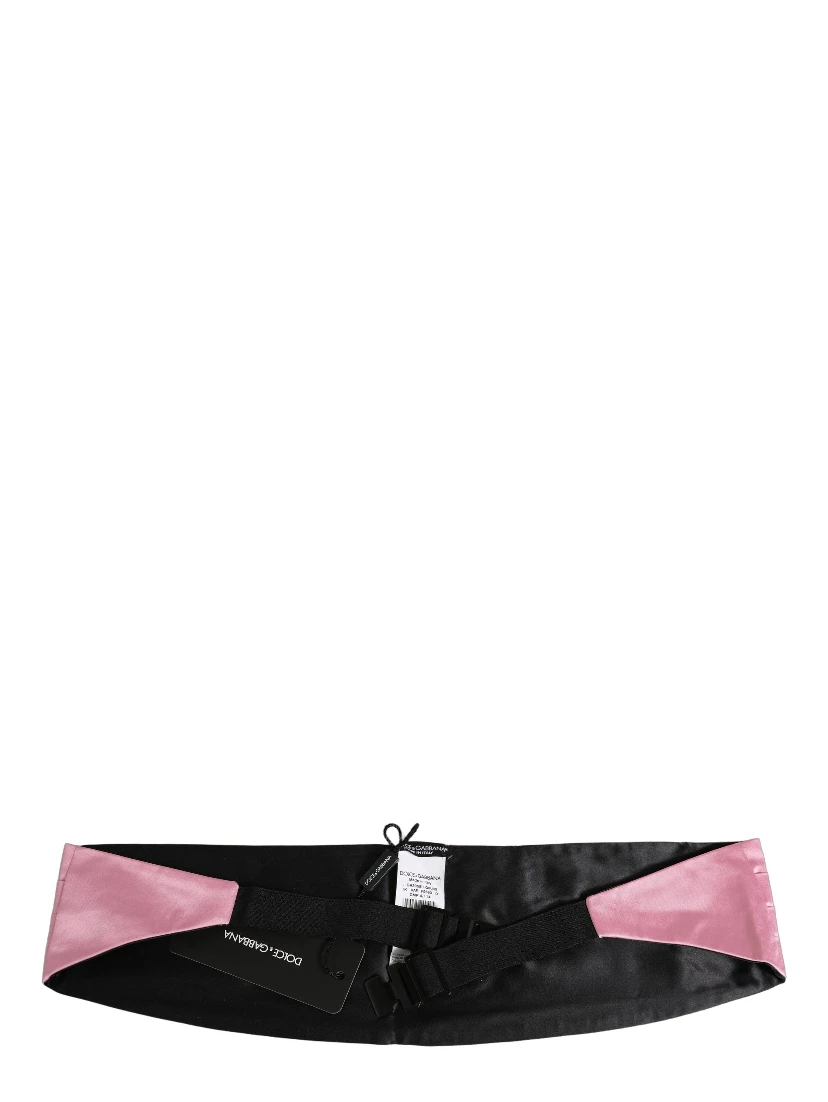 Pink Men 100% Silk Belt Waist Cummerbund
