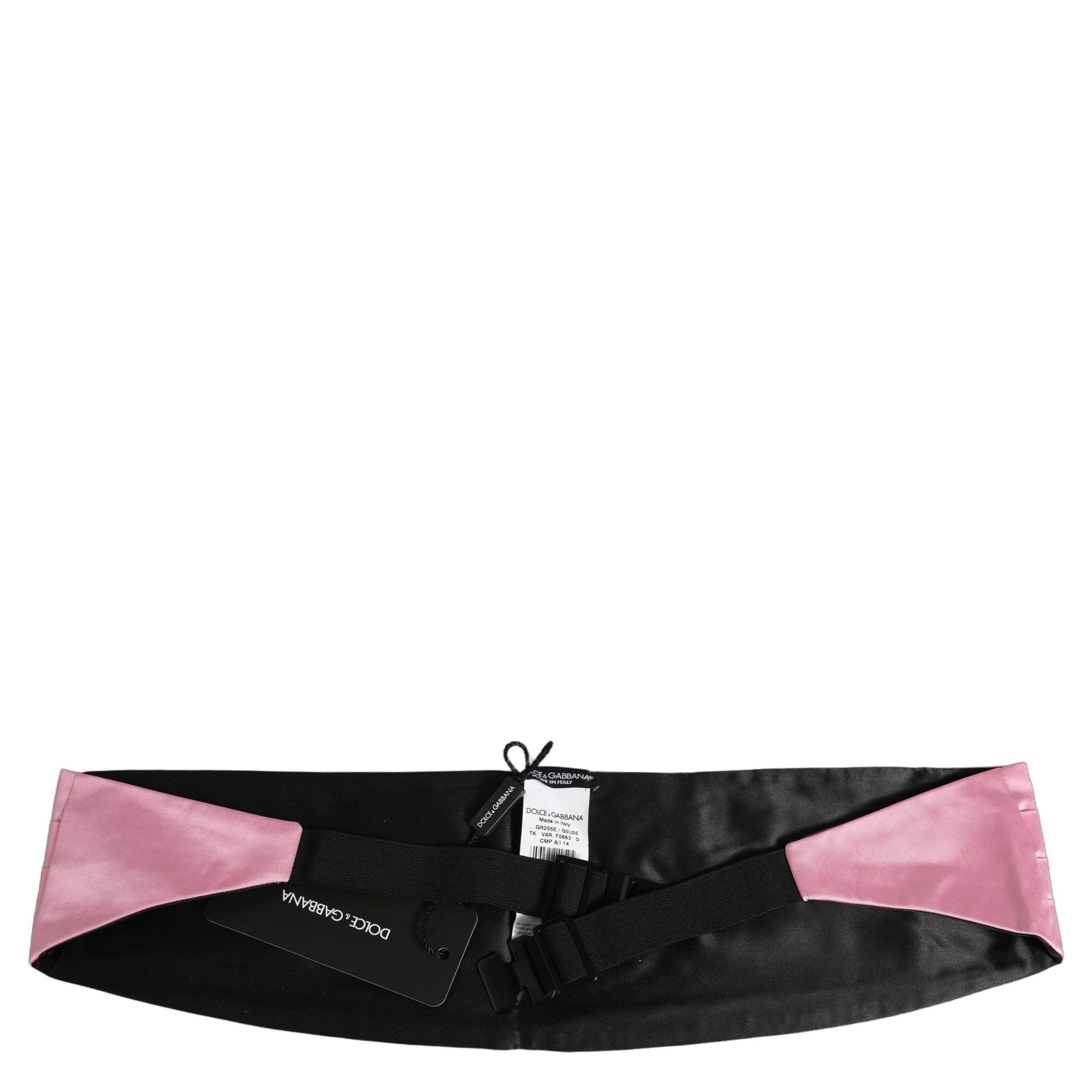 Pink Men 100% Silk Belt Waist Cummerbund