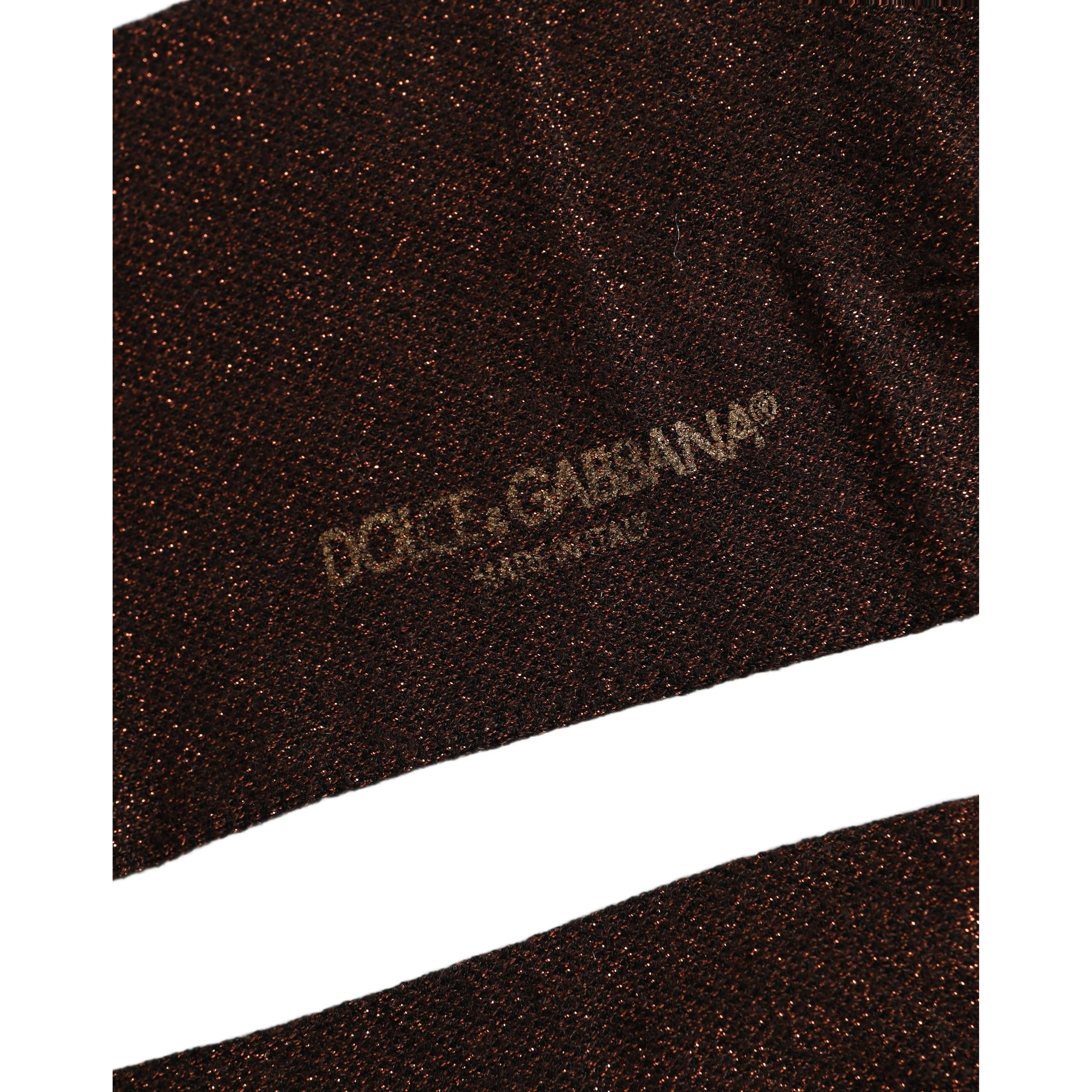 Men Brown Viscose Over The Calf Accessory Socks