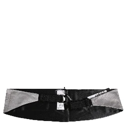 Gray Men 100% Silk Belt Waist Cummerbund