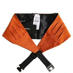 Orange 100% Silk Belt Waist Cummerbund