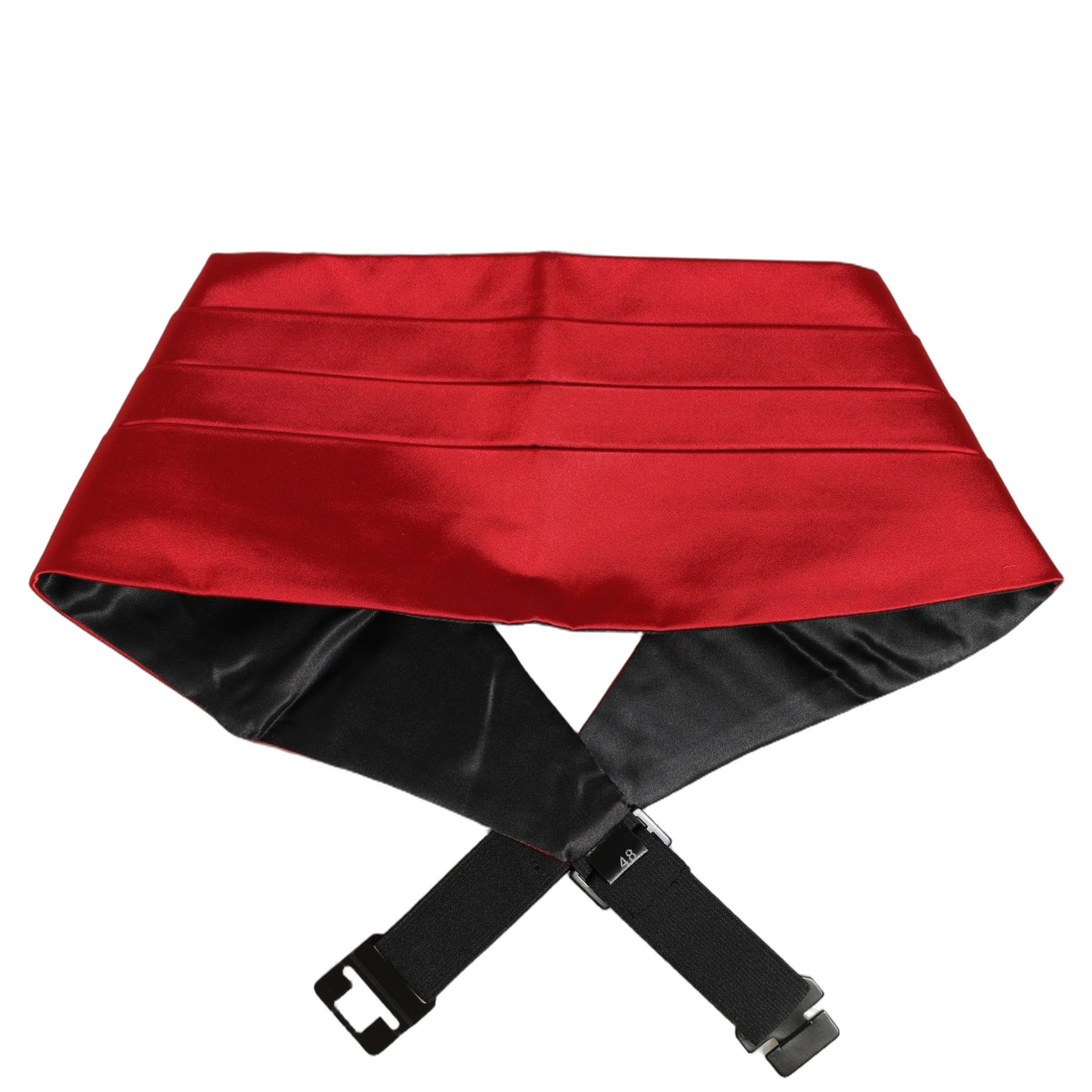 Red Men 100% Silk Belt Waist Cummerbund