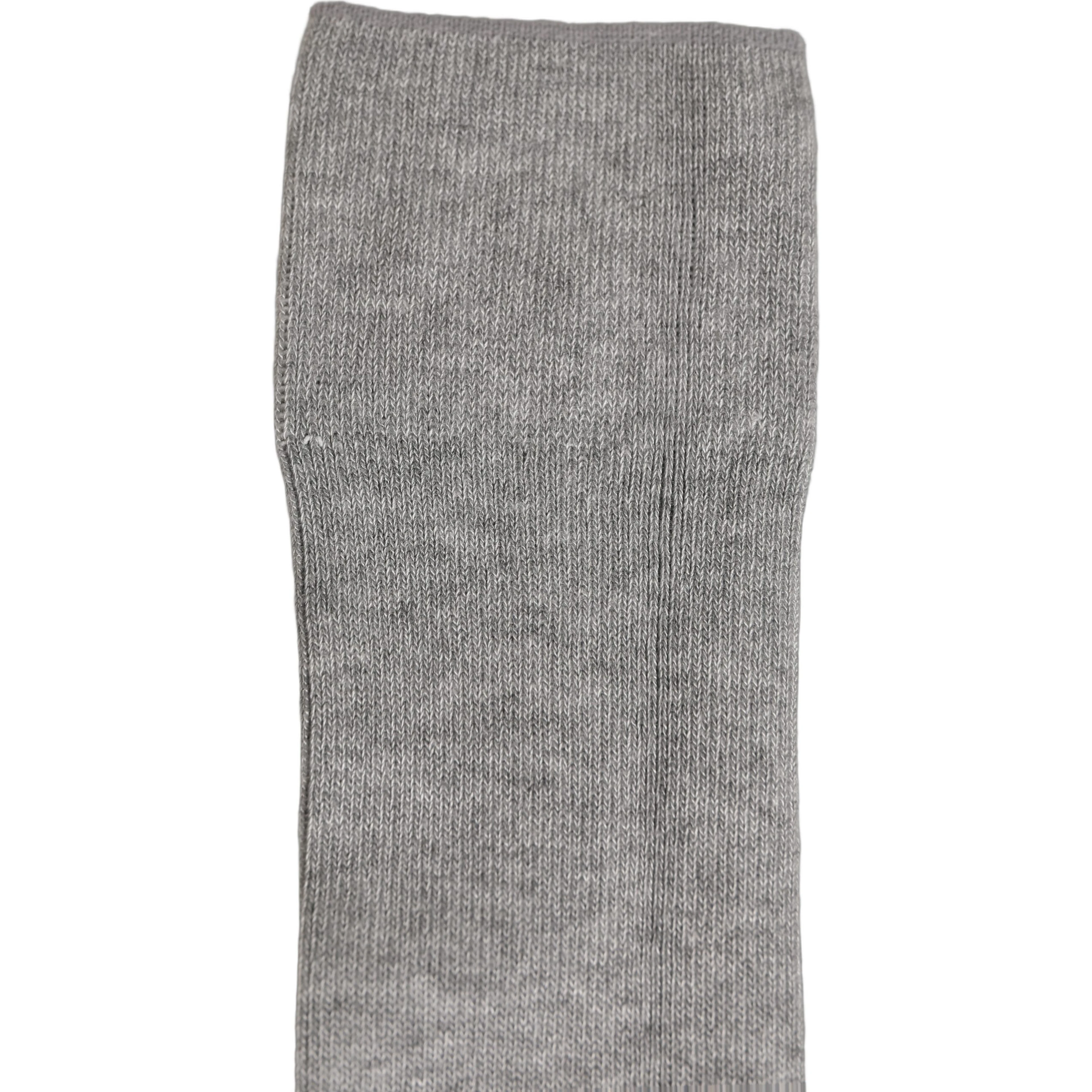 Men Gray Viscose Over The Calf Accessory Socks