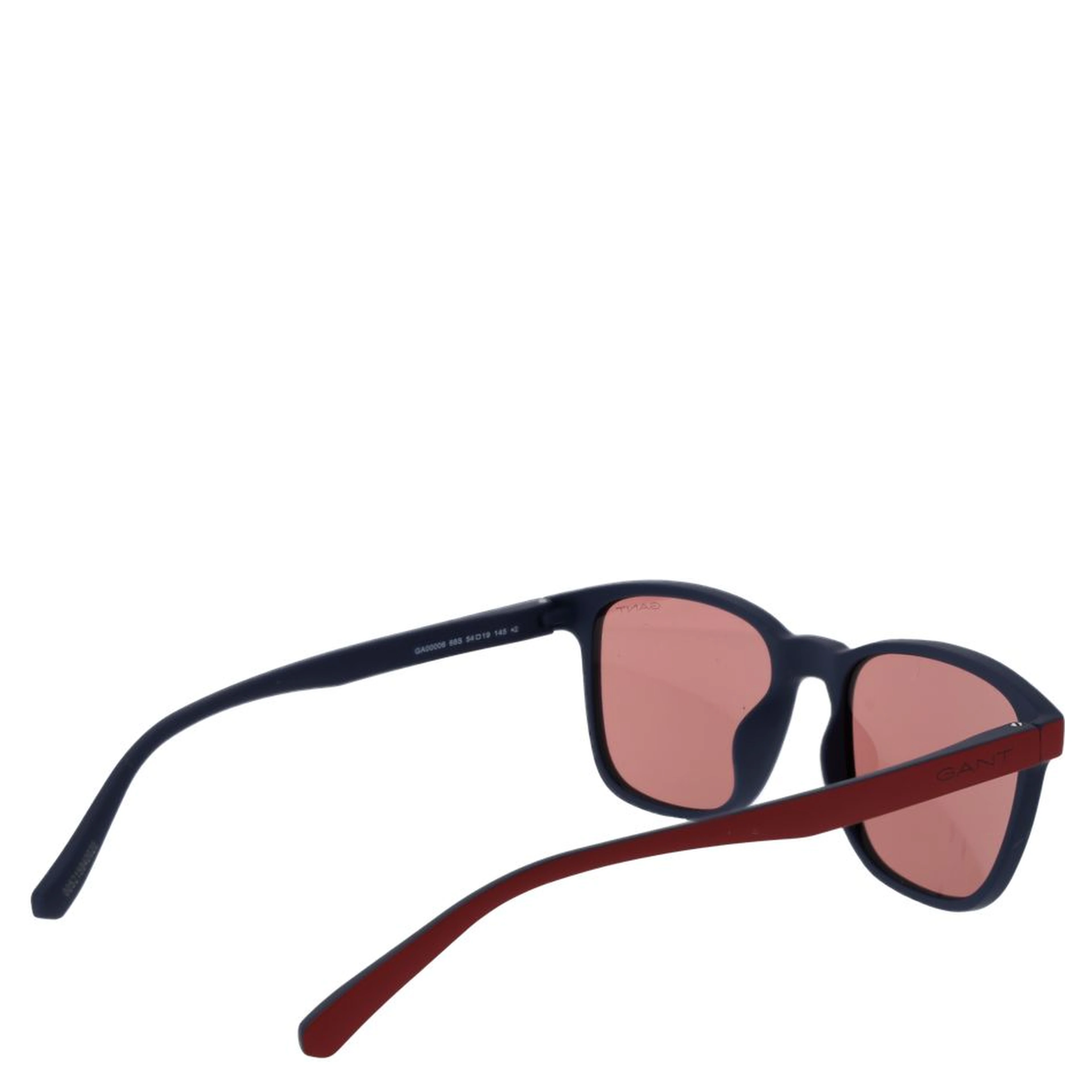 Red Stainless Steel Sunglasses