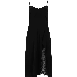 SATIN MIDI DRESS