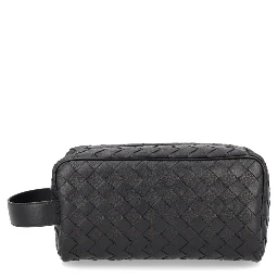 CLUTCH BAG WITH WOVEN PATTERN