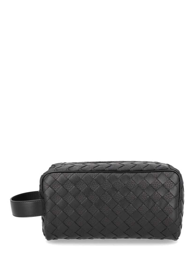 CLUTCH BAG WITH WOVEN PATTERN