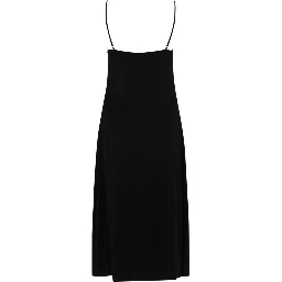 SATIN MIDI DRESS
