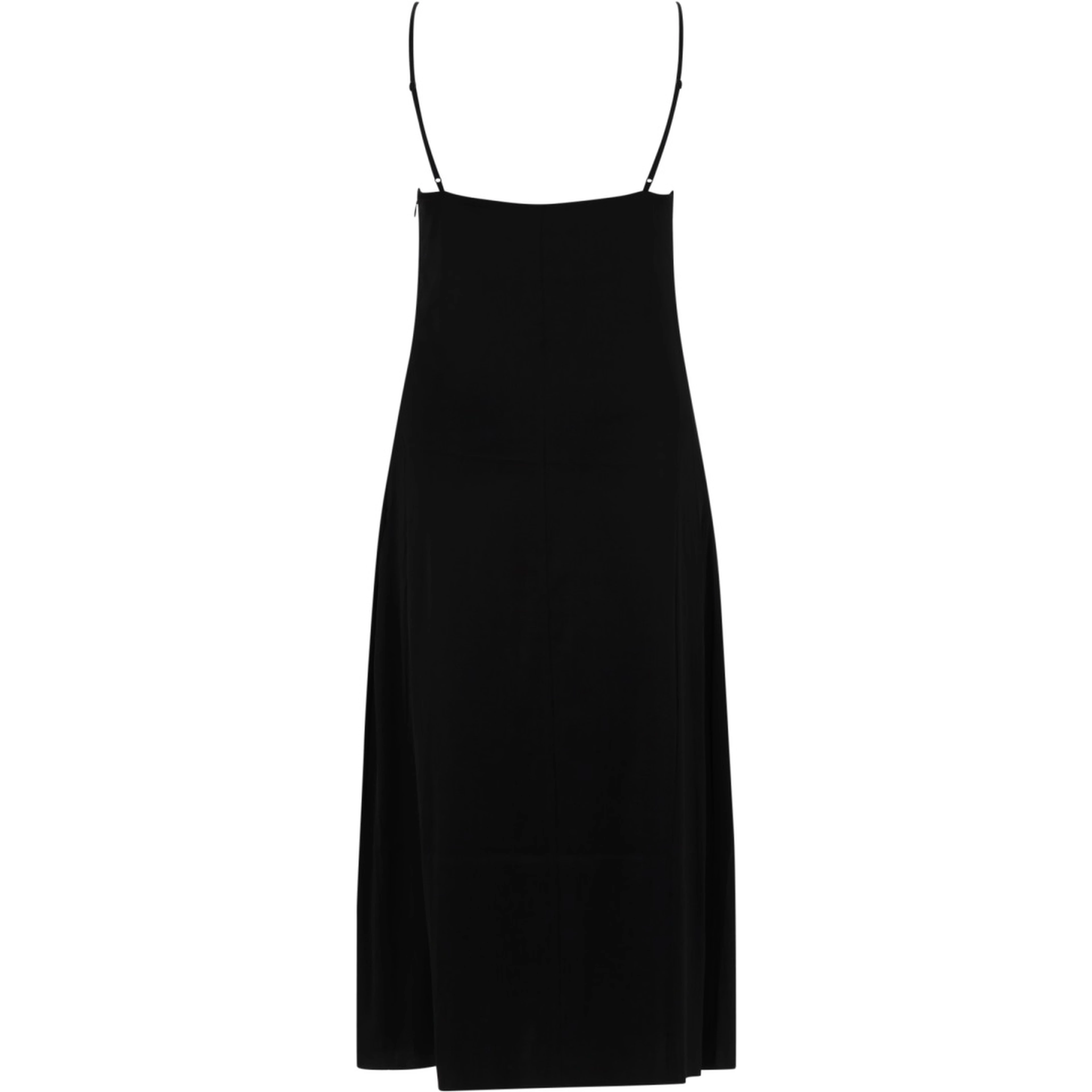 SATIN MIDI DRESS