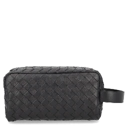 CLUTCH BAG WITH WOVEN PATTERN