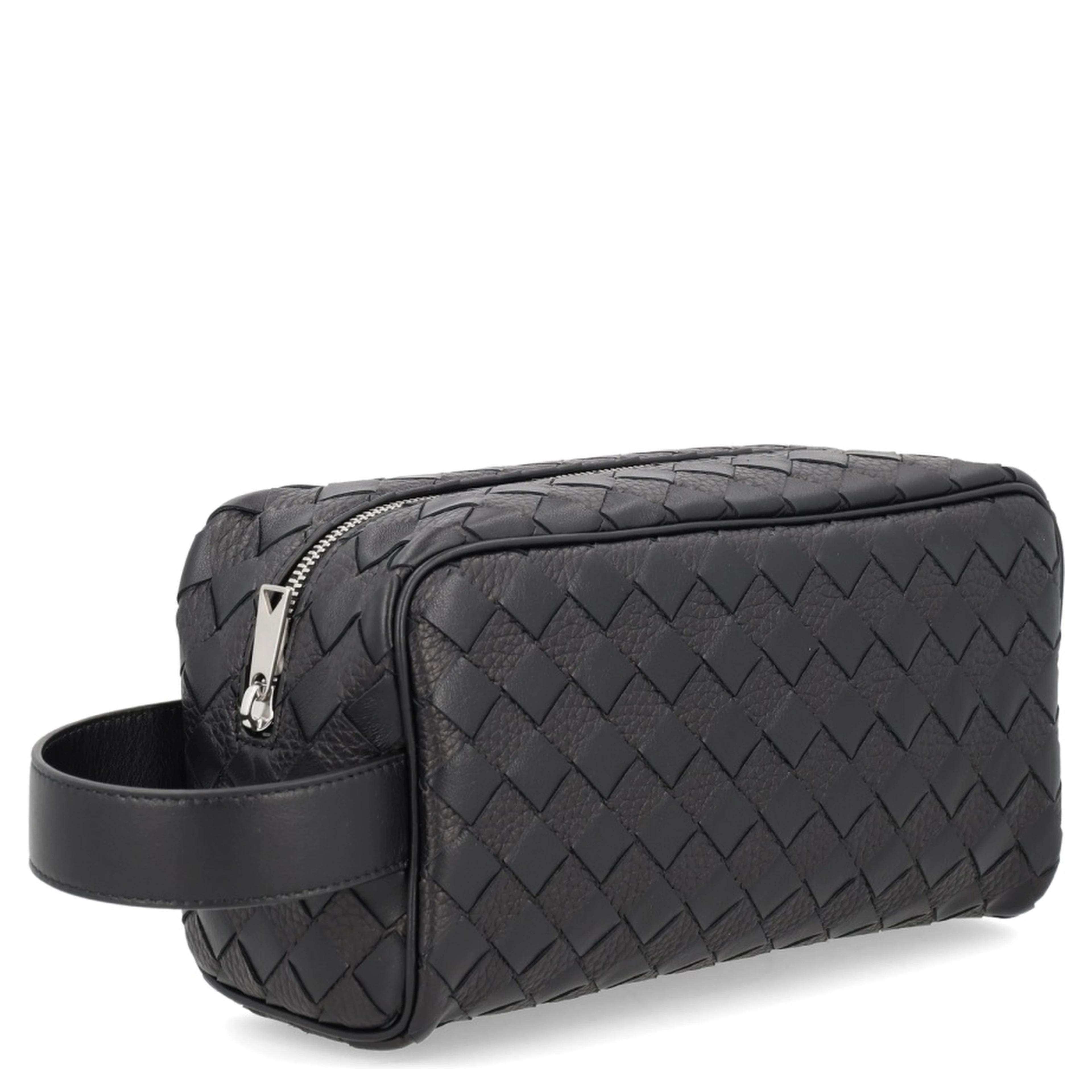 CLUTCH BAG WITH WOVEN PATTERN