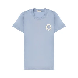 T-SHIRT CON LOGO RICAMATO