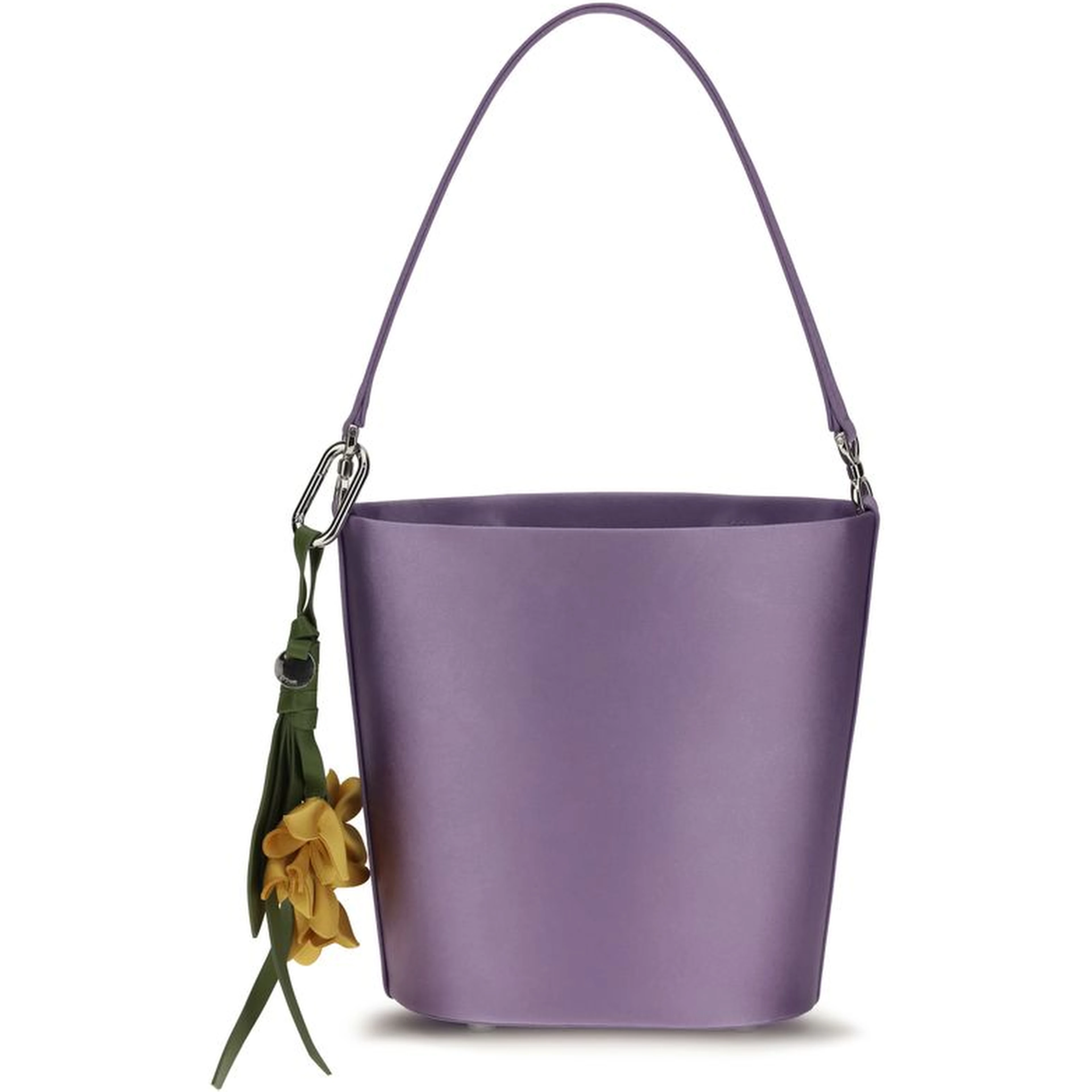 Purple Polyester Backet Bag