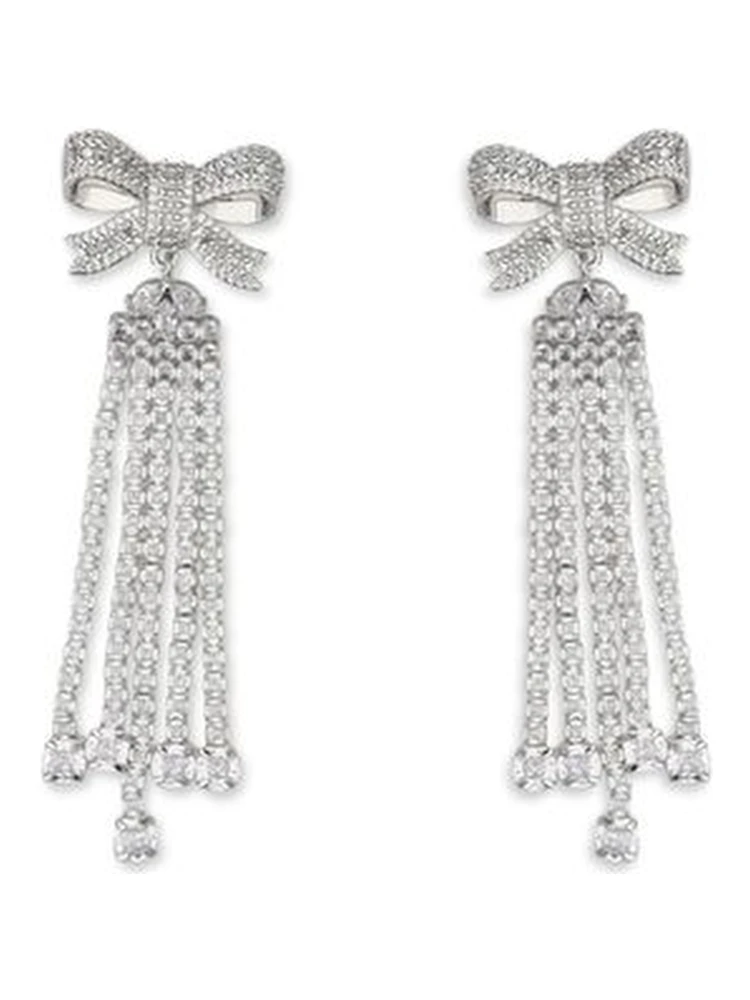 Silver Brass Earrings