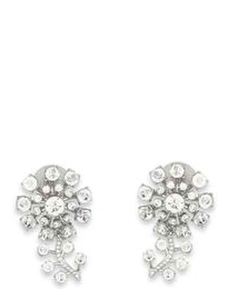 Silver Brass Earrings