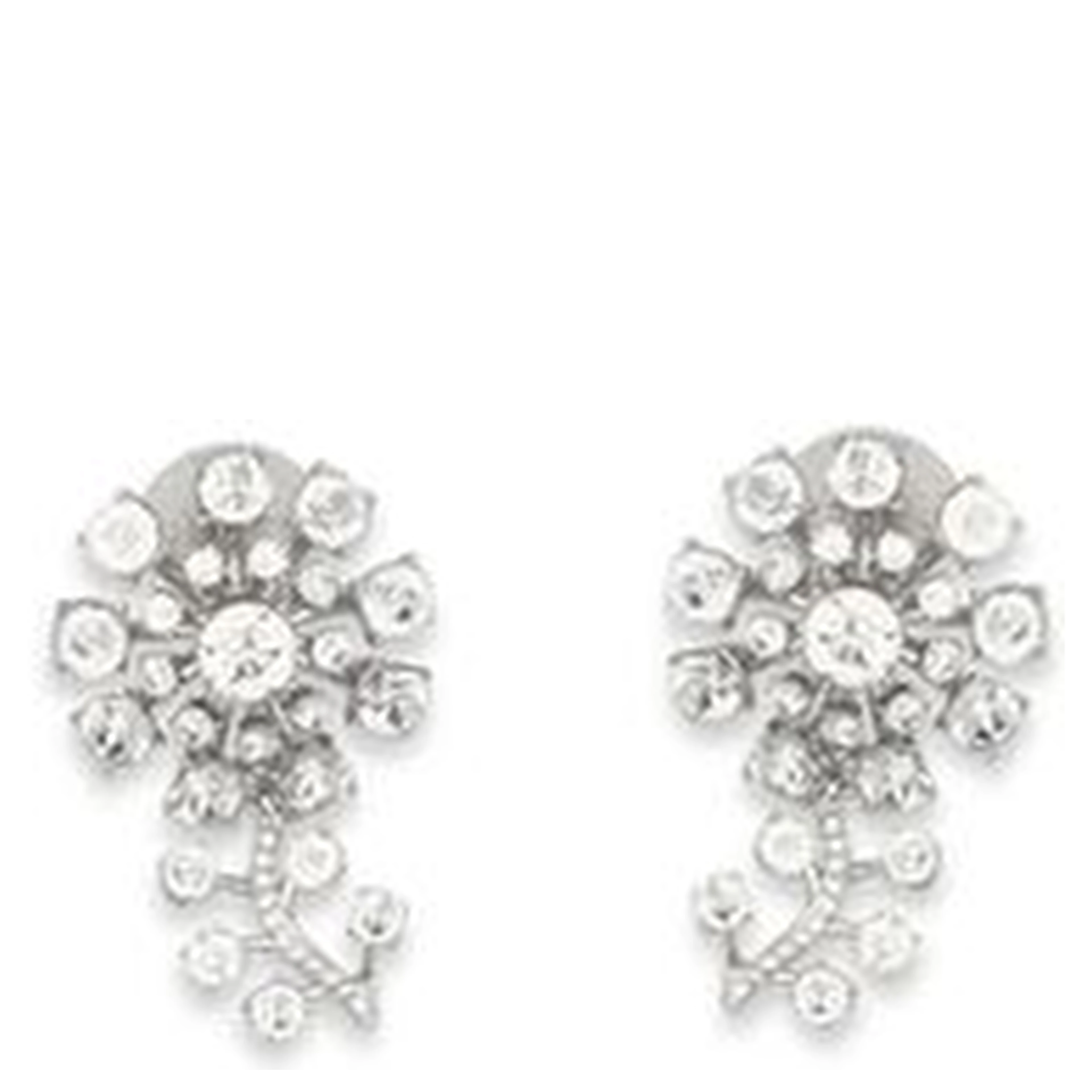 Silver Brass Earrings