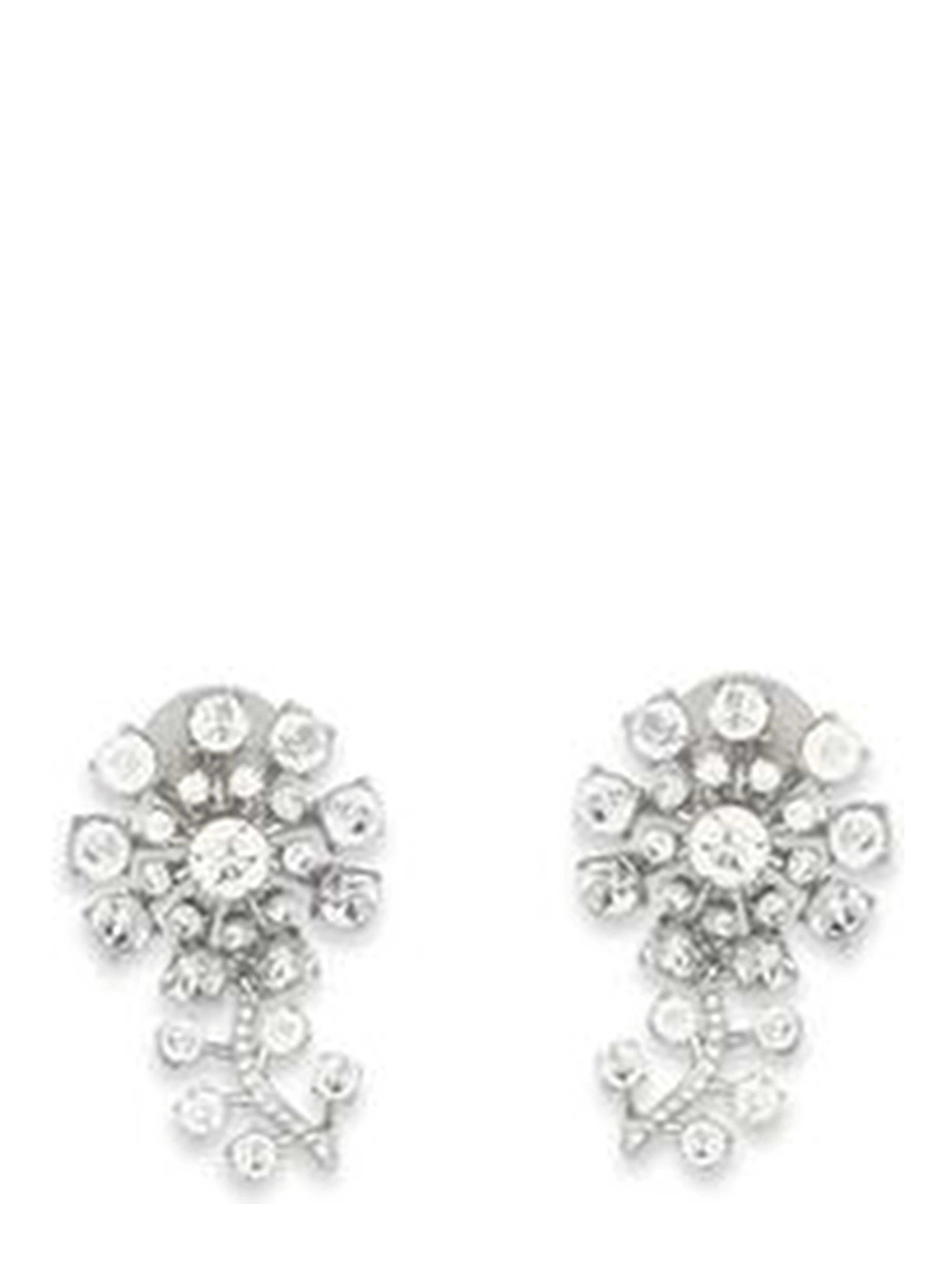Silver Brass Earrings
