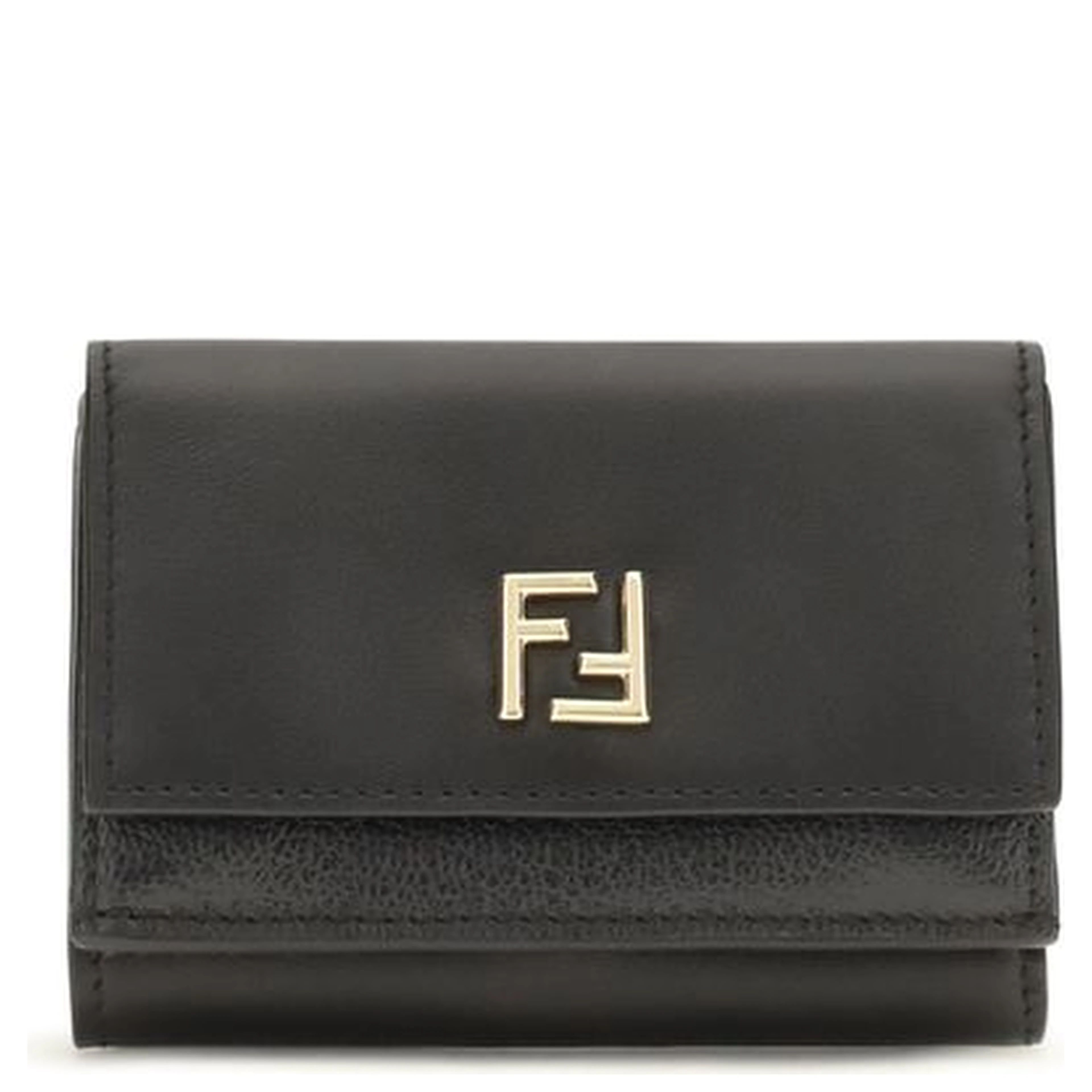 Black Calf Leather Bos Taurus Wallet