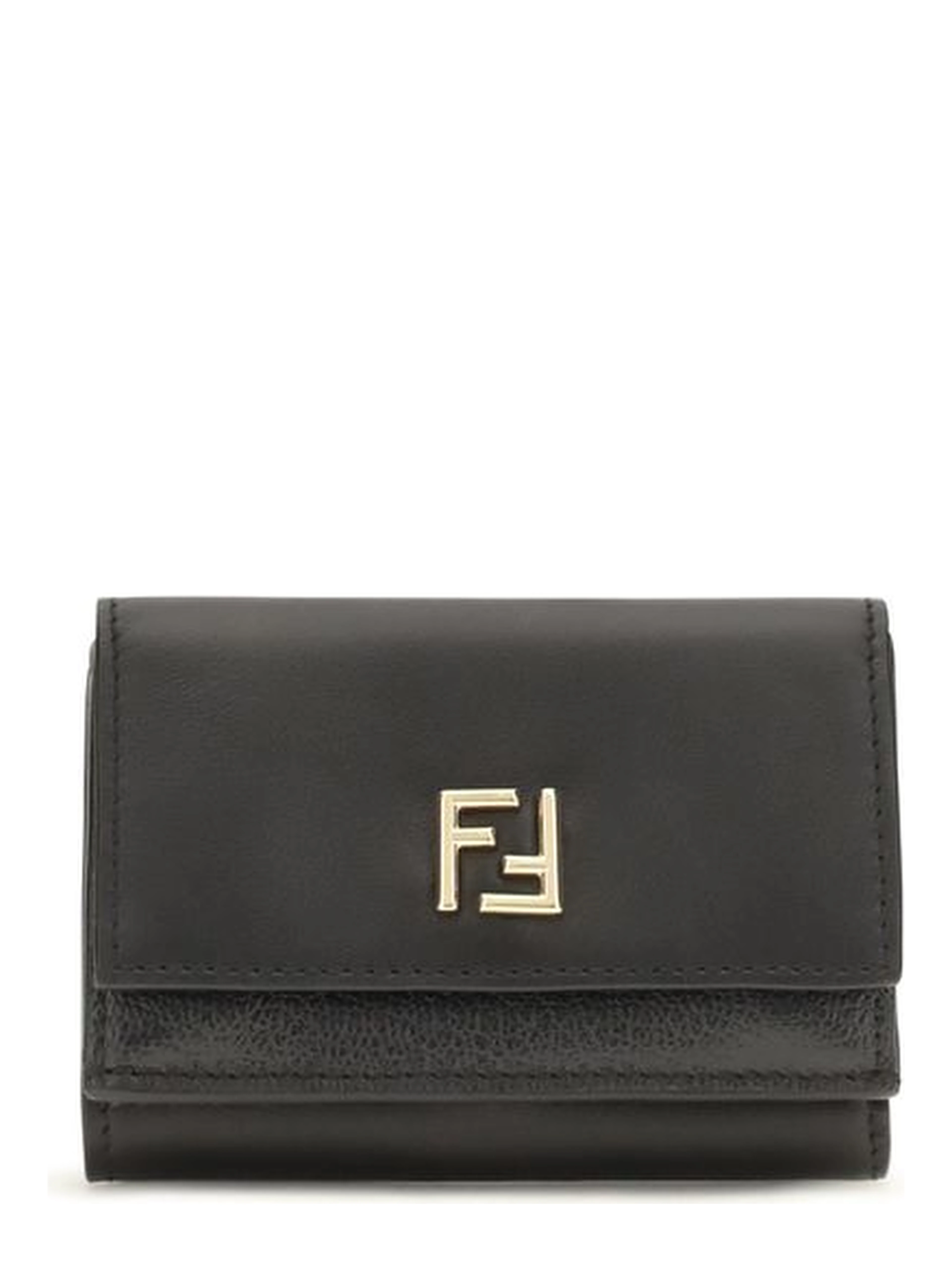 Black Calf Leather Bos Taurus Wallet