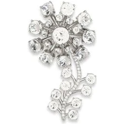 Silver Brass Broch