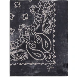 Gray Silk Scarf
