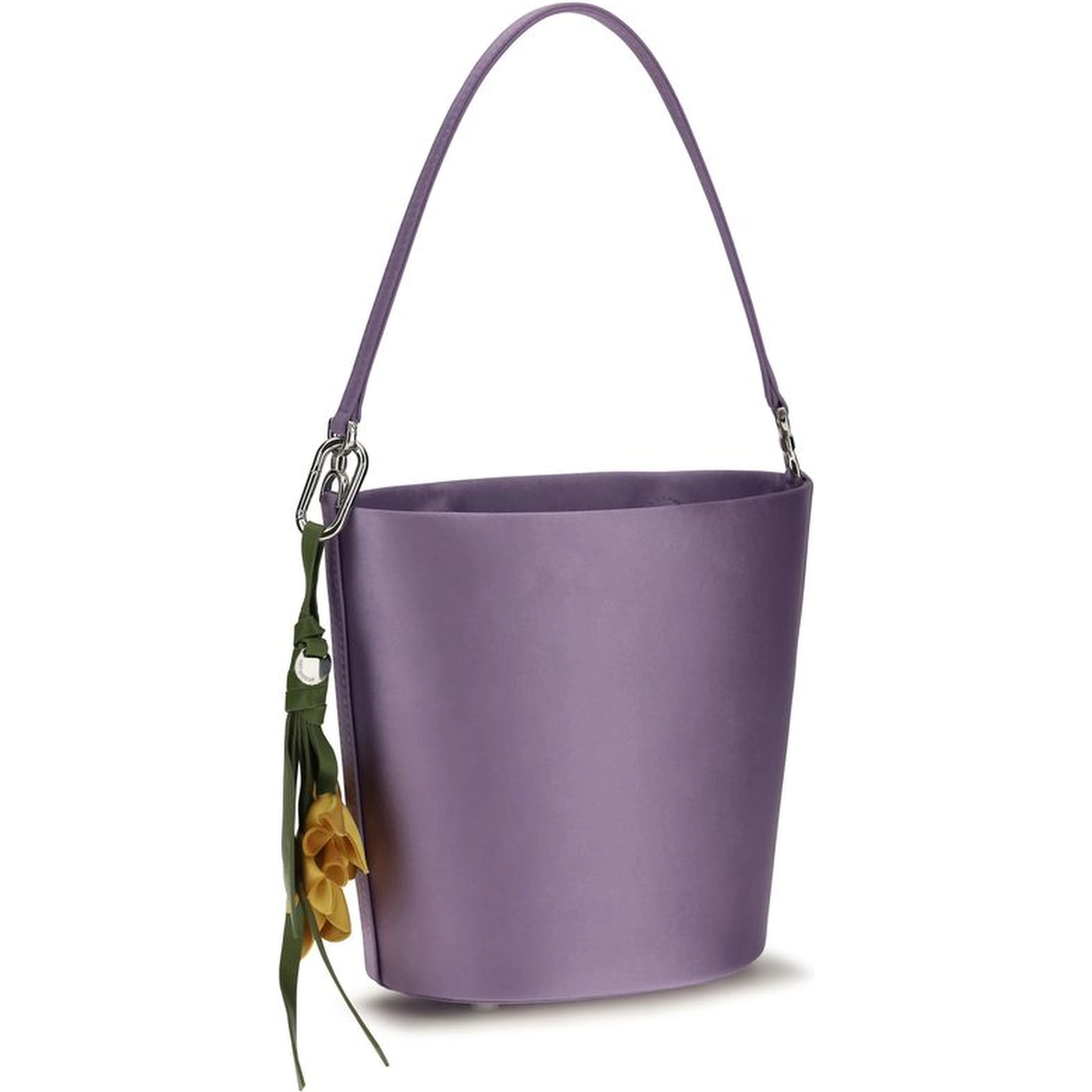 Purple Polyester Backet Bag