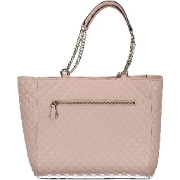 Rosa Poliuretano Women Shoulder Bag