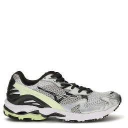 Gray Fabric Athletic Sneakers