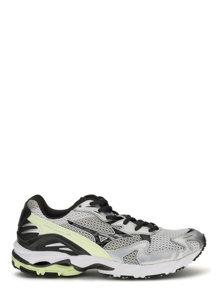 Gray Fabric Athletic Sneakers