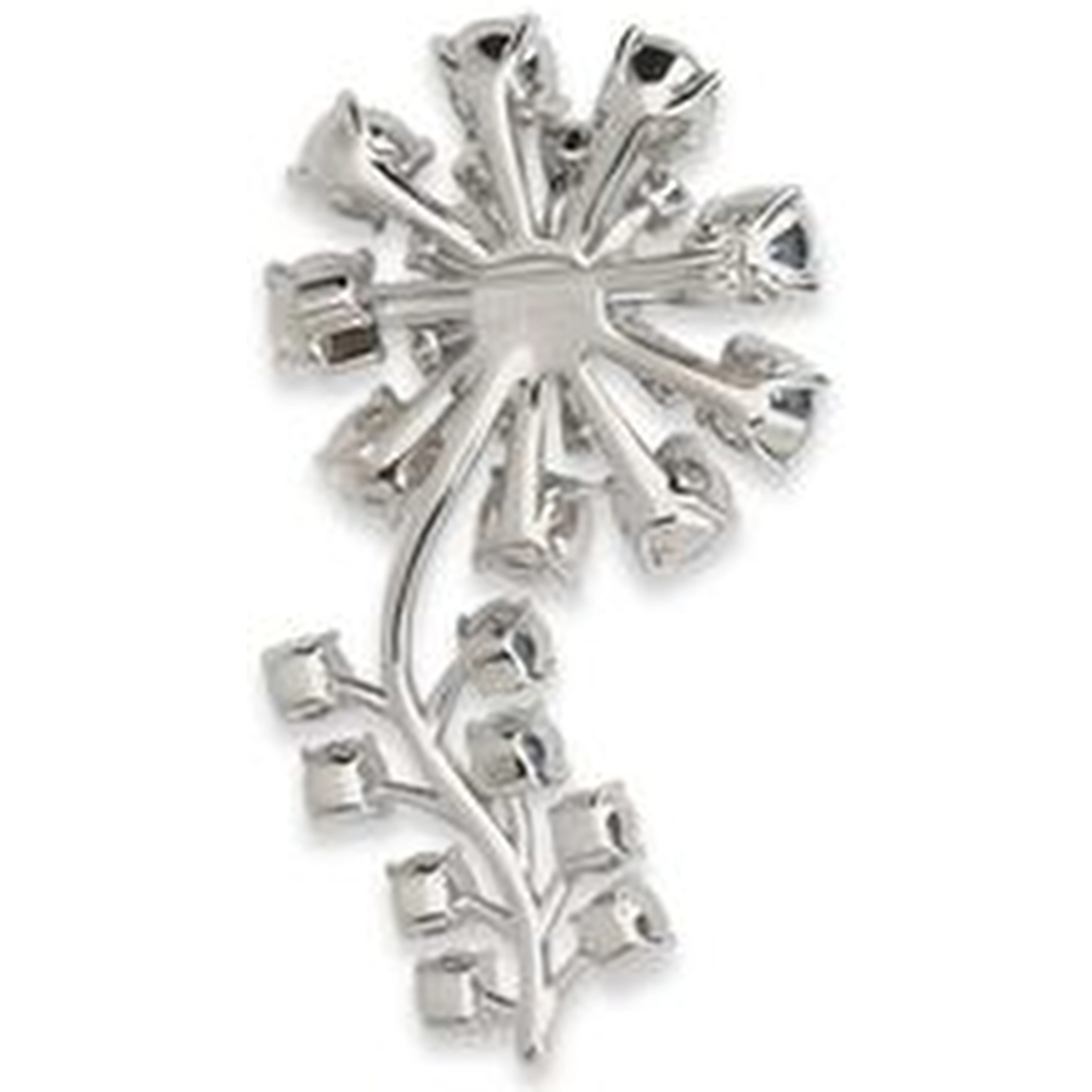 Silver Brass Broch
