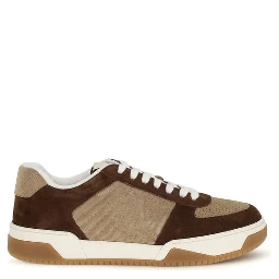 Brown Napa Leather / Calf Bos Taurus Athletic Sneakers