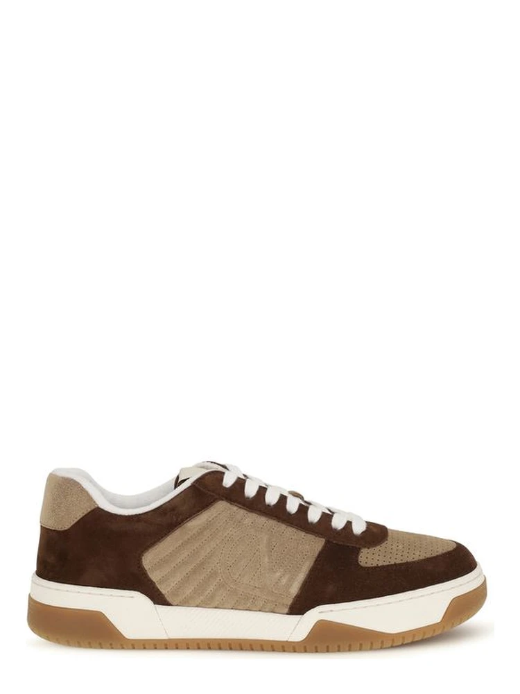 Brown Napa Leather / Calf Bos Taurus Athletic Sneakers