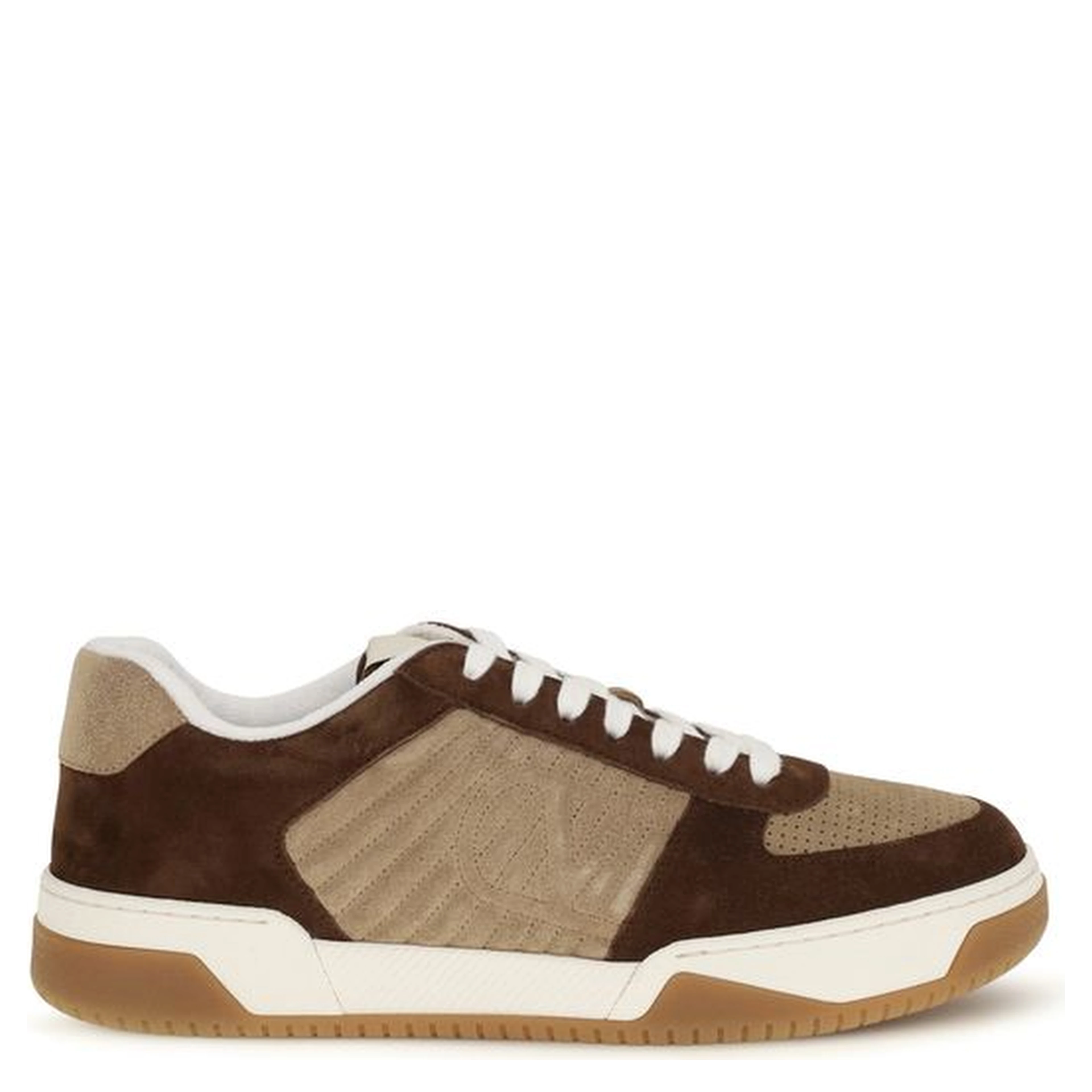 Brown Napa Leather / Calf Bos Taurus Athletic Sneakers