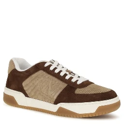 Brown Napa Leather / Calf Bos Taurus Athletic Sneakers
