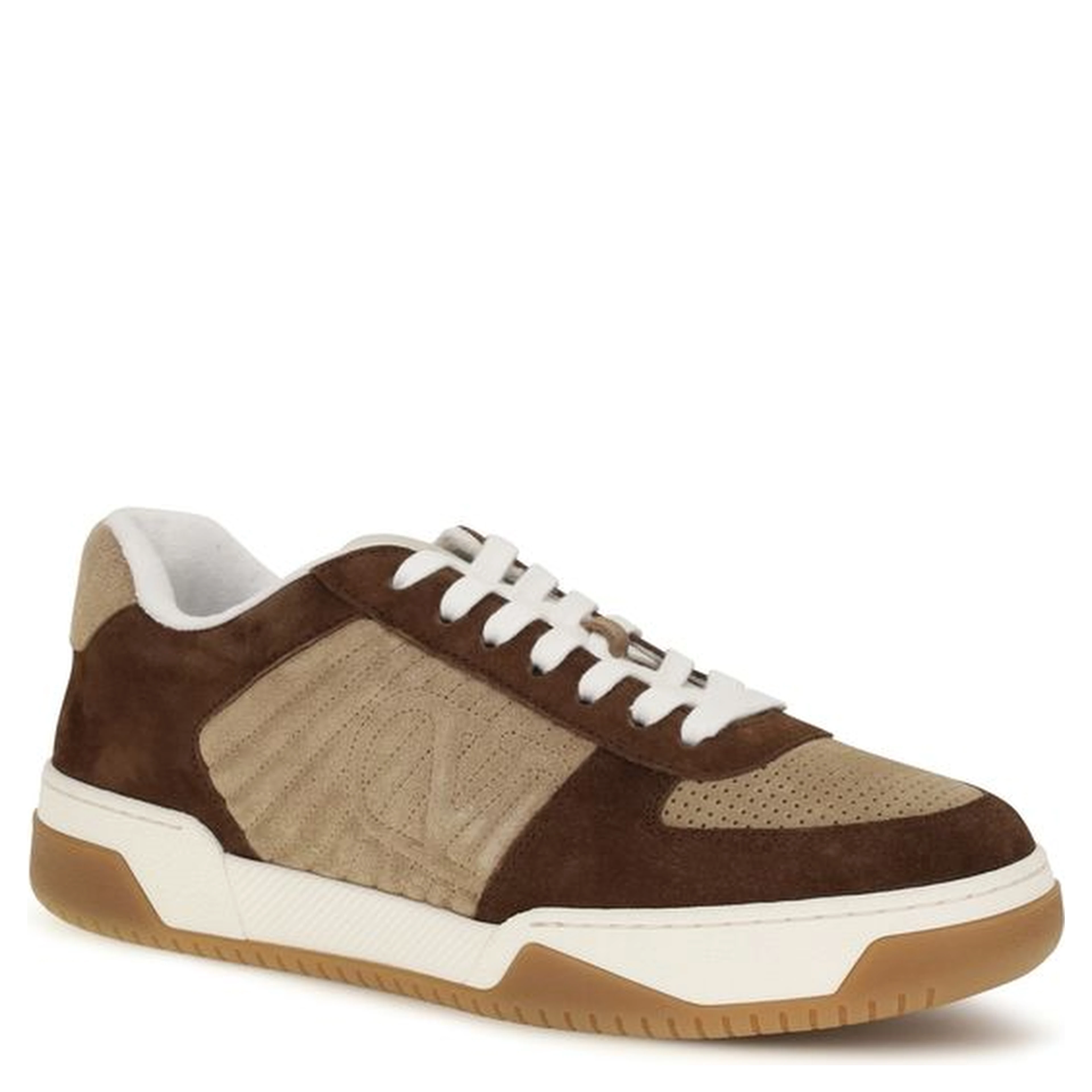 Brown Napa Leather / Calf Bos Taurus Athletic Sneakers
