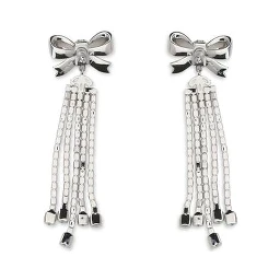 Silver Brass Earrings