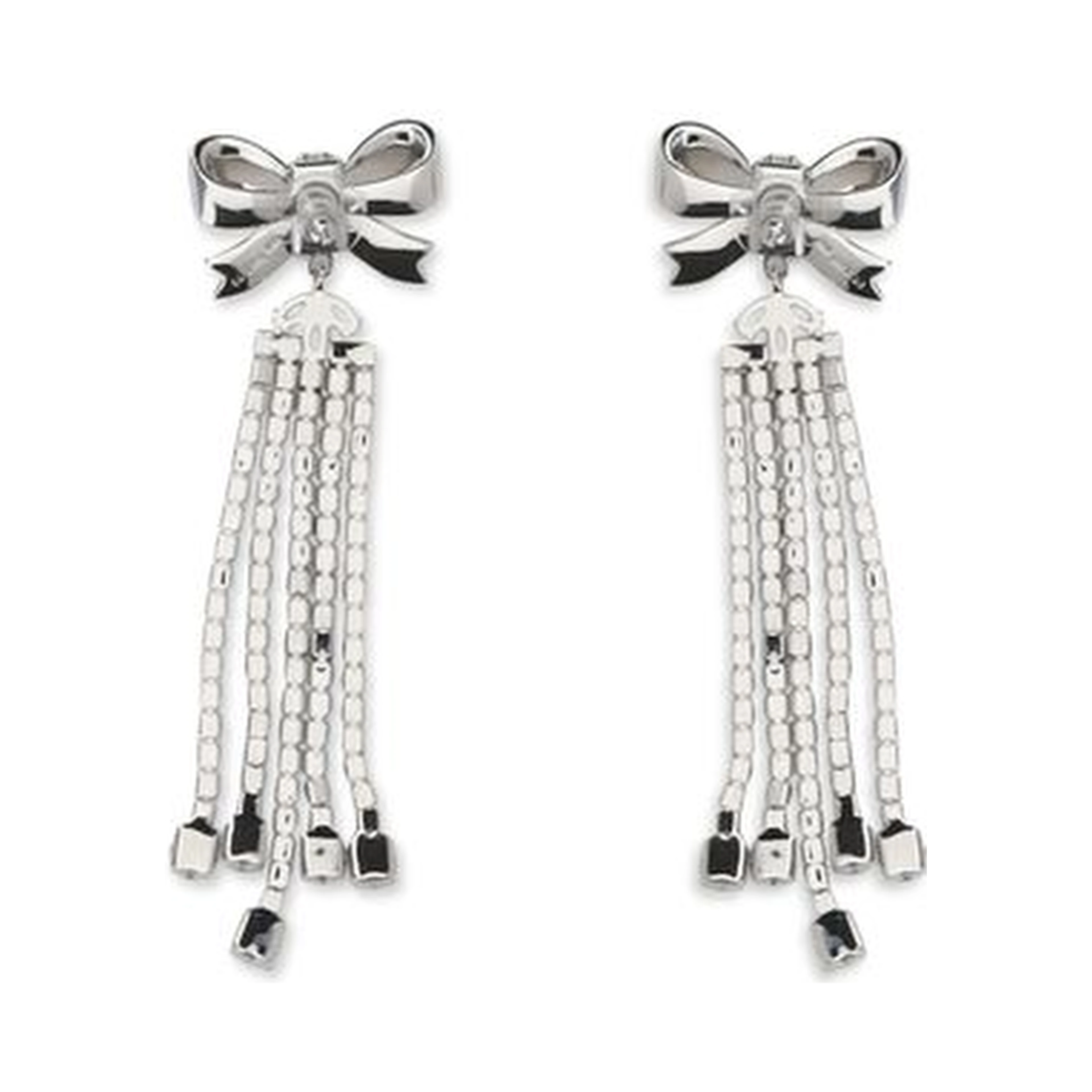 Silver Brass Earrings