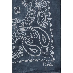 Blue Silk Scarf