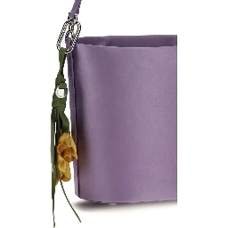Purple Polyester Backet Bag