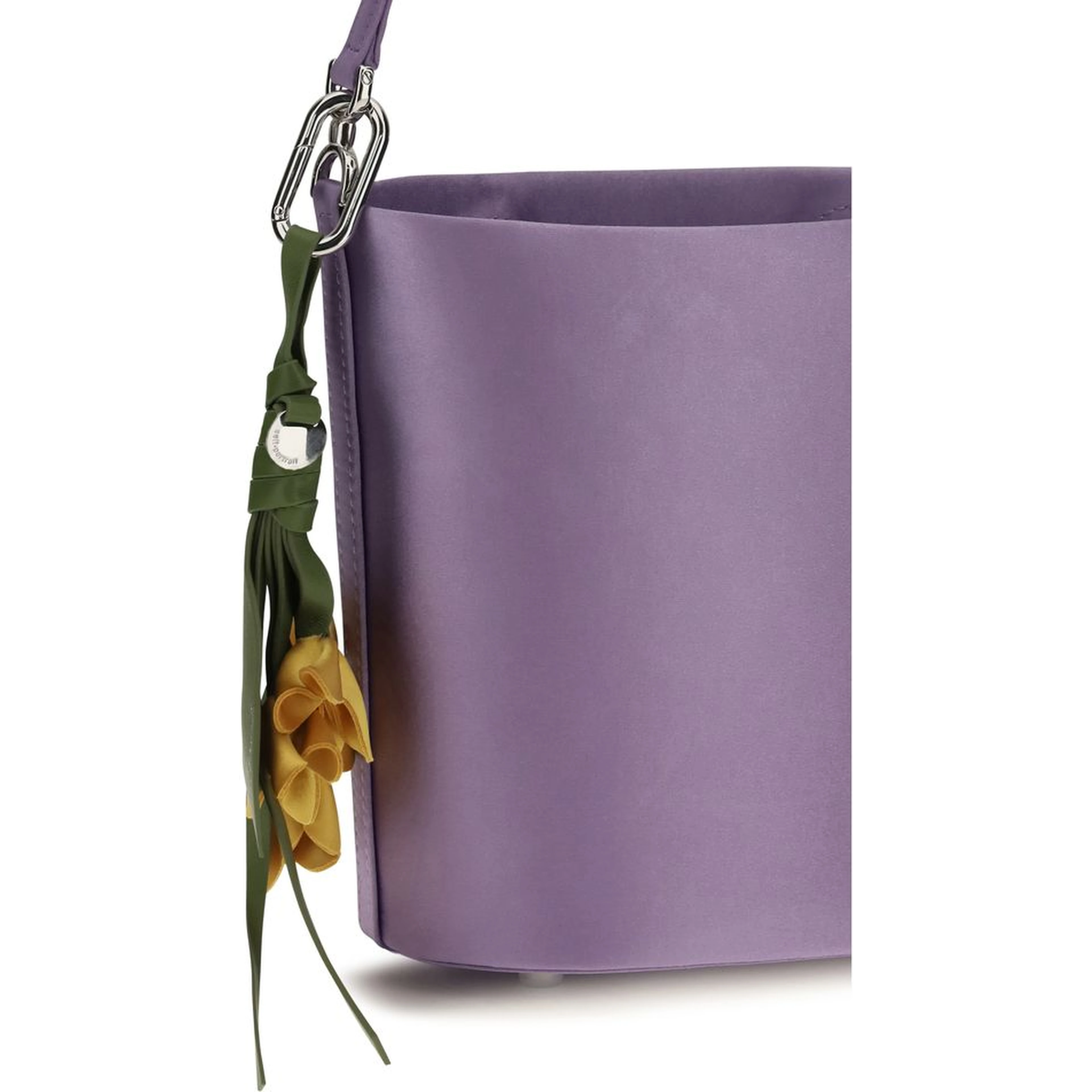 Purple Polyester Backet Bag