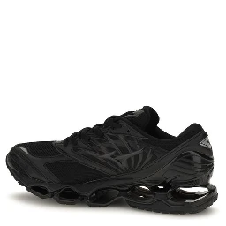 Black Fabric Athletic Sneakers