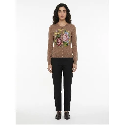 Multicolor Polyamide Cardigan