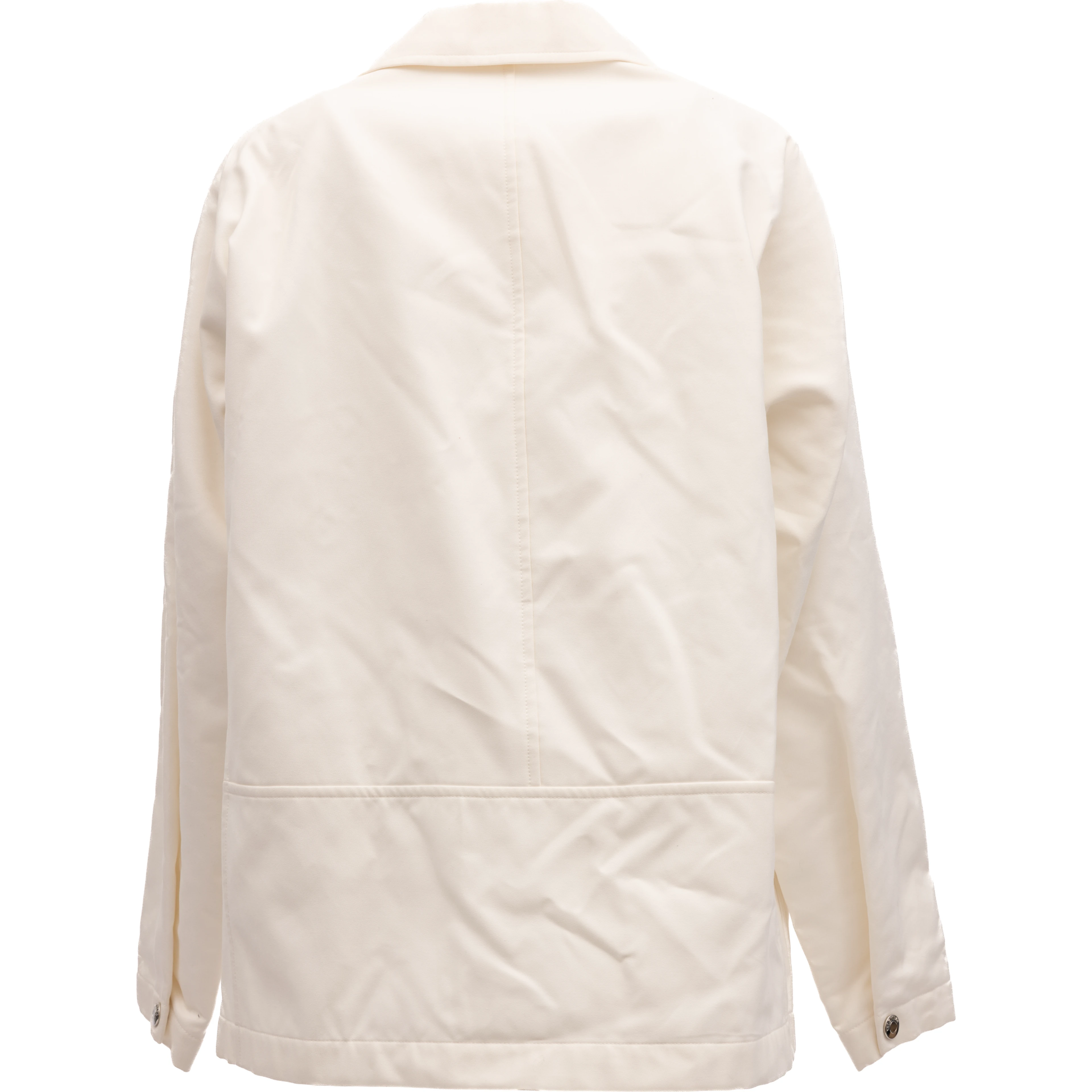 Ivory Oversized Shirt Jacket
