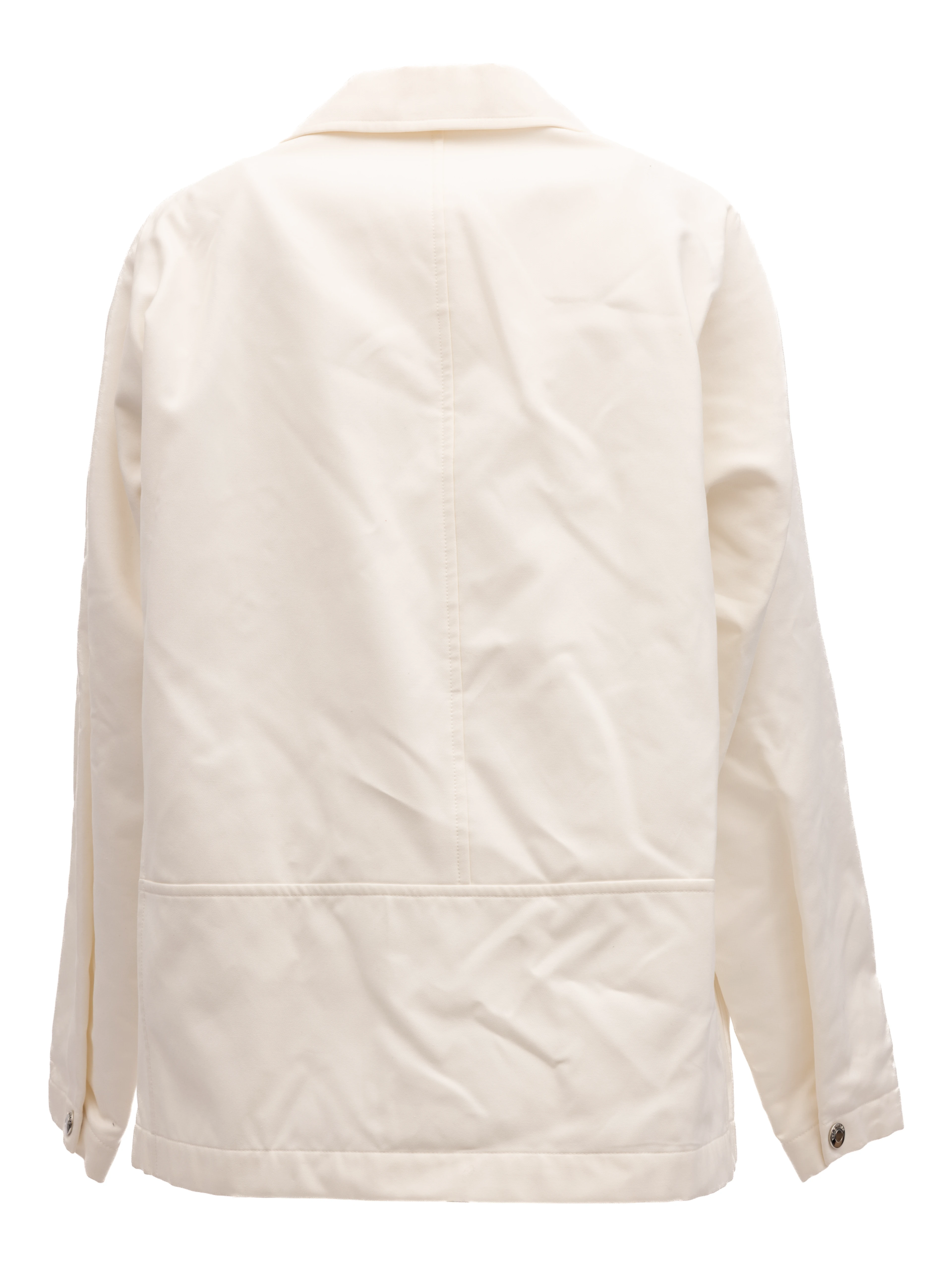 Ivory Oversized Shirt Jacket