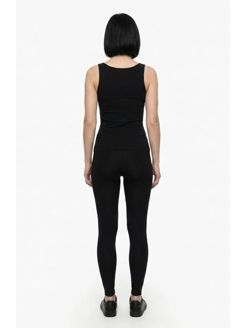 Black Cashmere Leggings