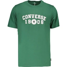 Green Cotton Men's T-Shirt