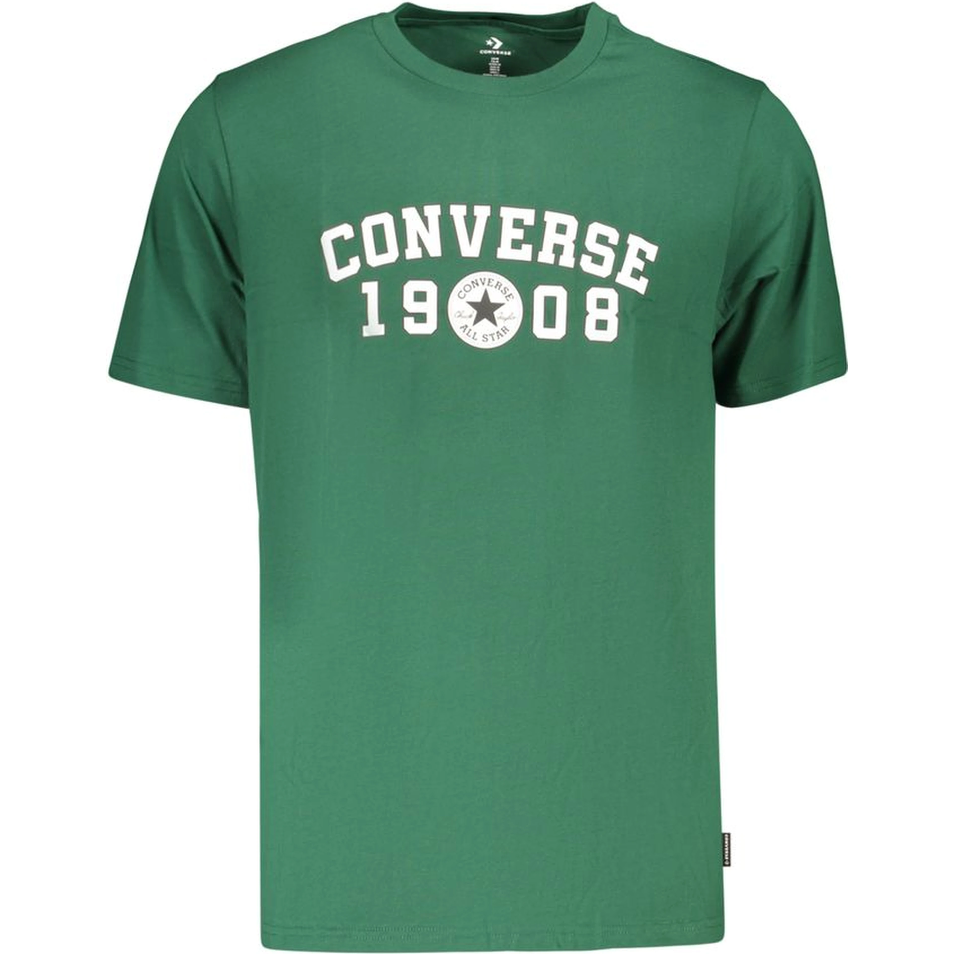 Green Cotton Men's T-Shirt