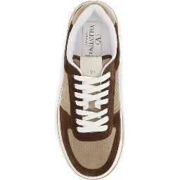 Brown Napa Leather / Calf Bos Taurus Athletic Sneakers