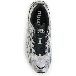 Gray Fabric Athletic Sneakers